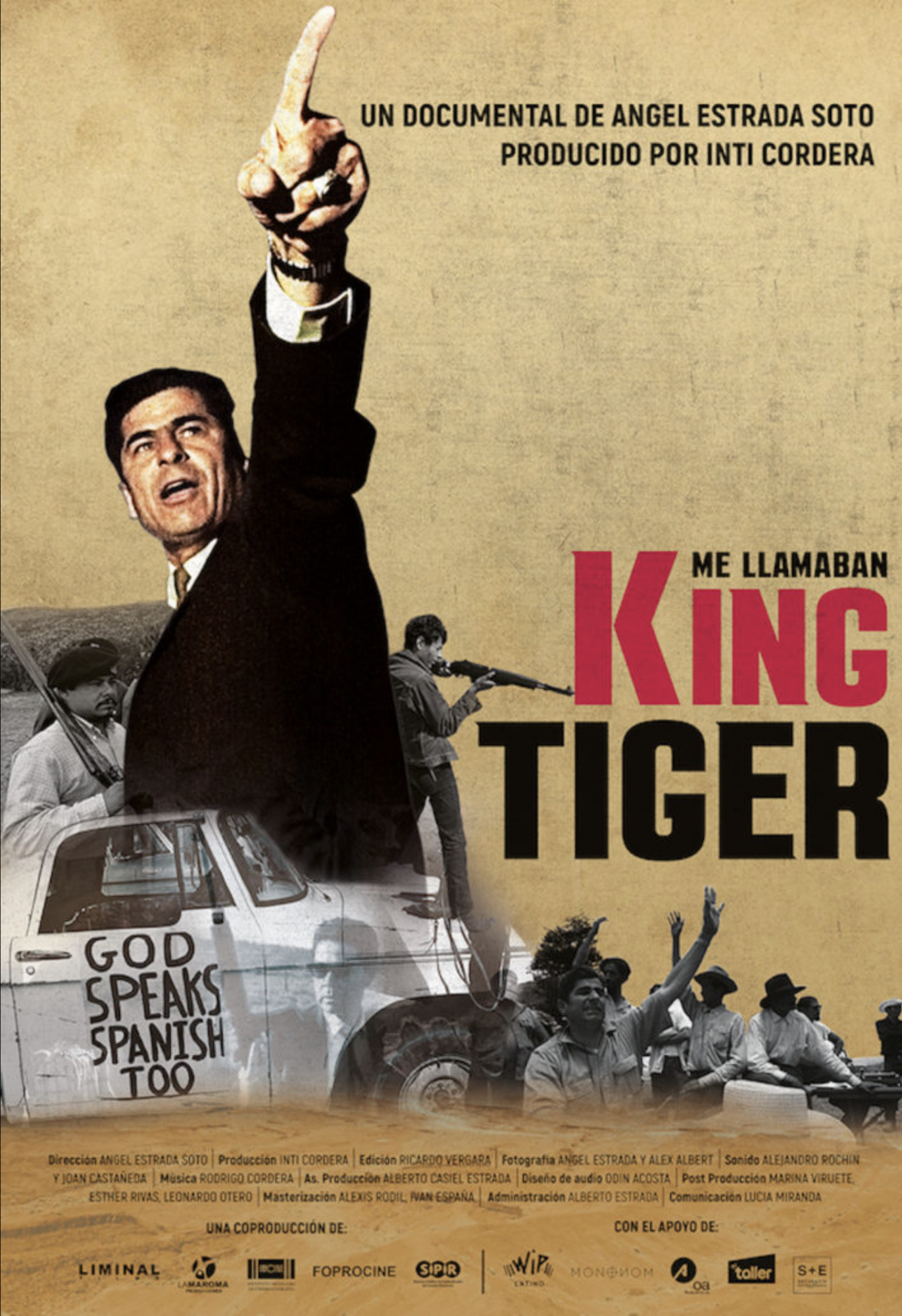 Póster de Me llamaban King Tiger