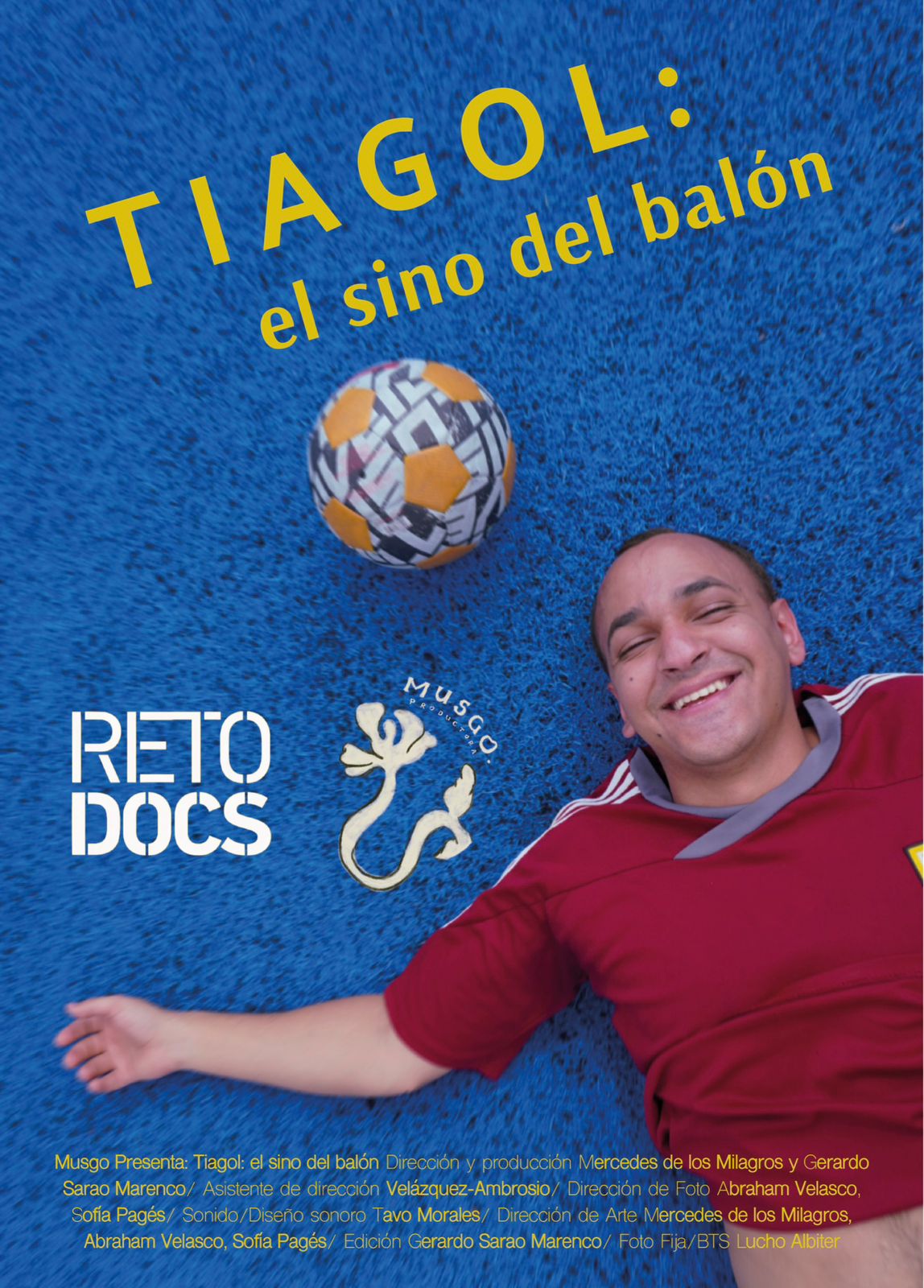 Póster de Tiagol. El sino del balón