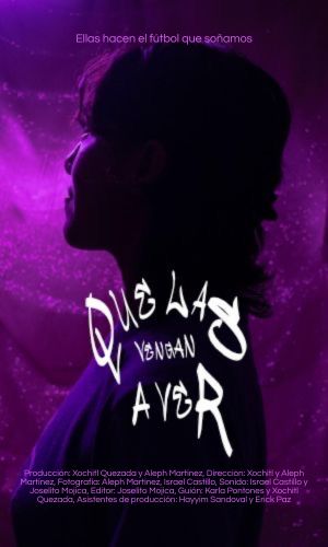 Póster de Que las vengan a ver