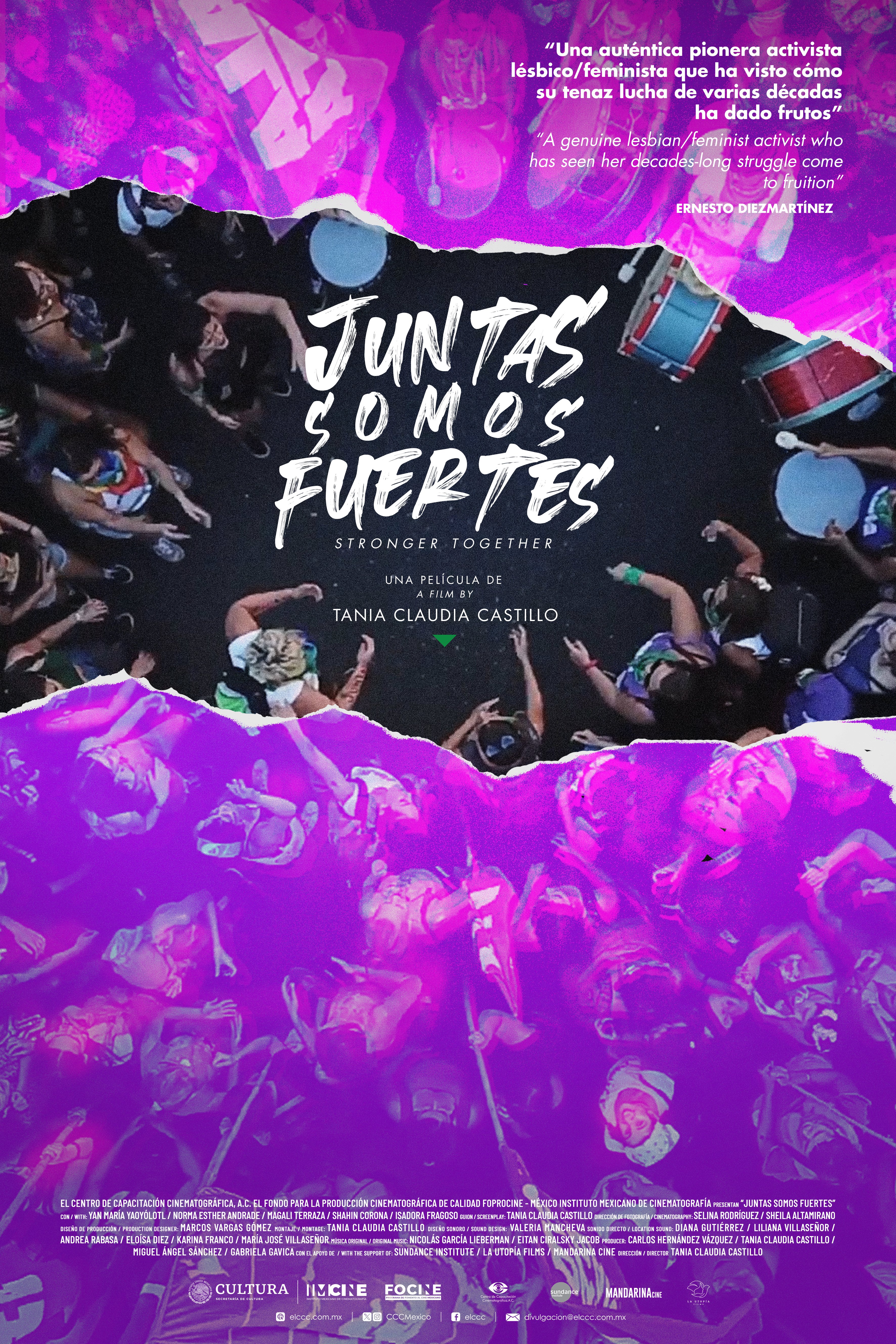 Póster de Juntas somos fuertes