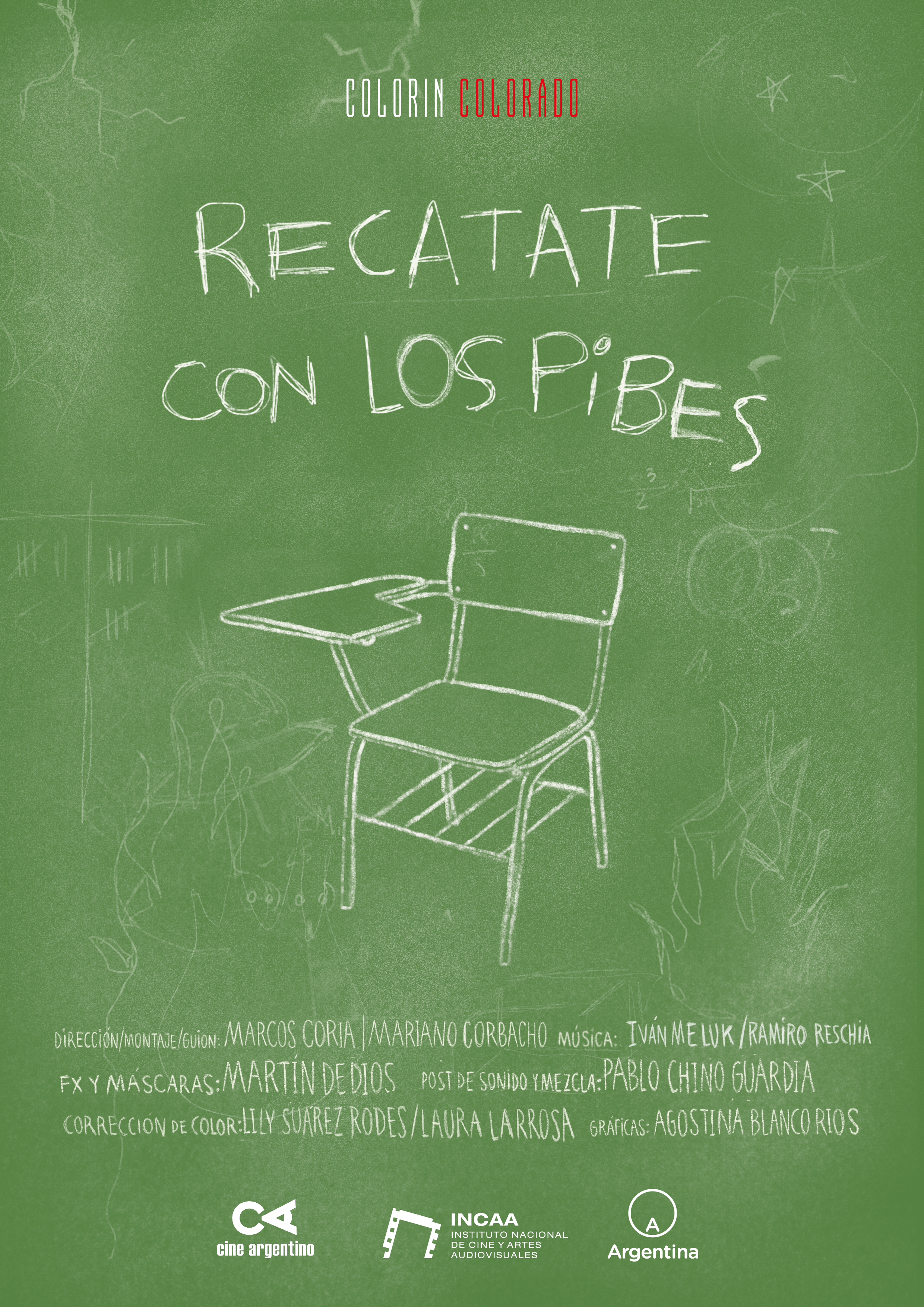 Póster de Recatate con los pibes