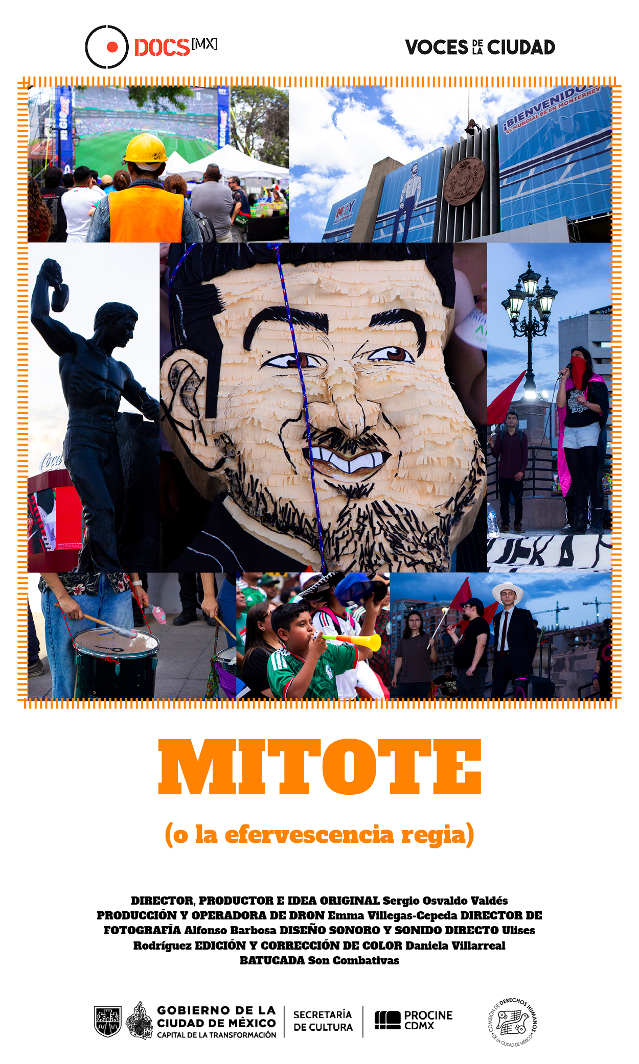 Póster de Mitote (o la efervescencia regia)