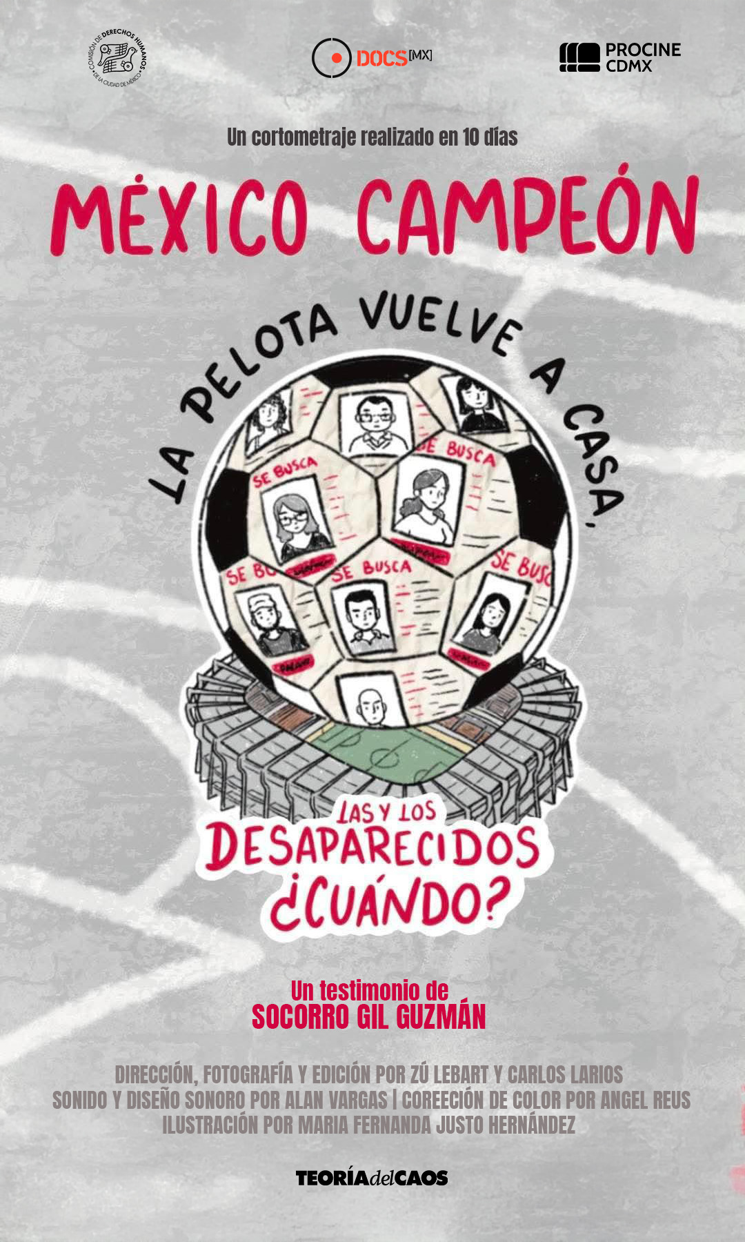 Póster de México campeón