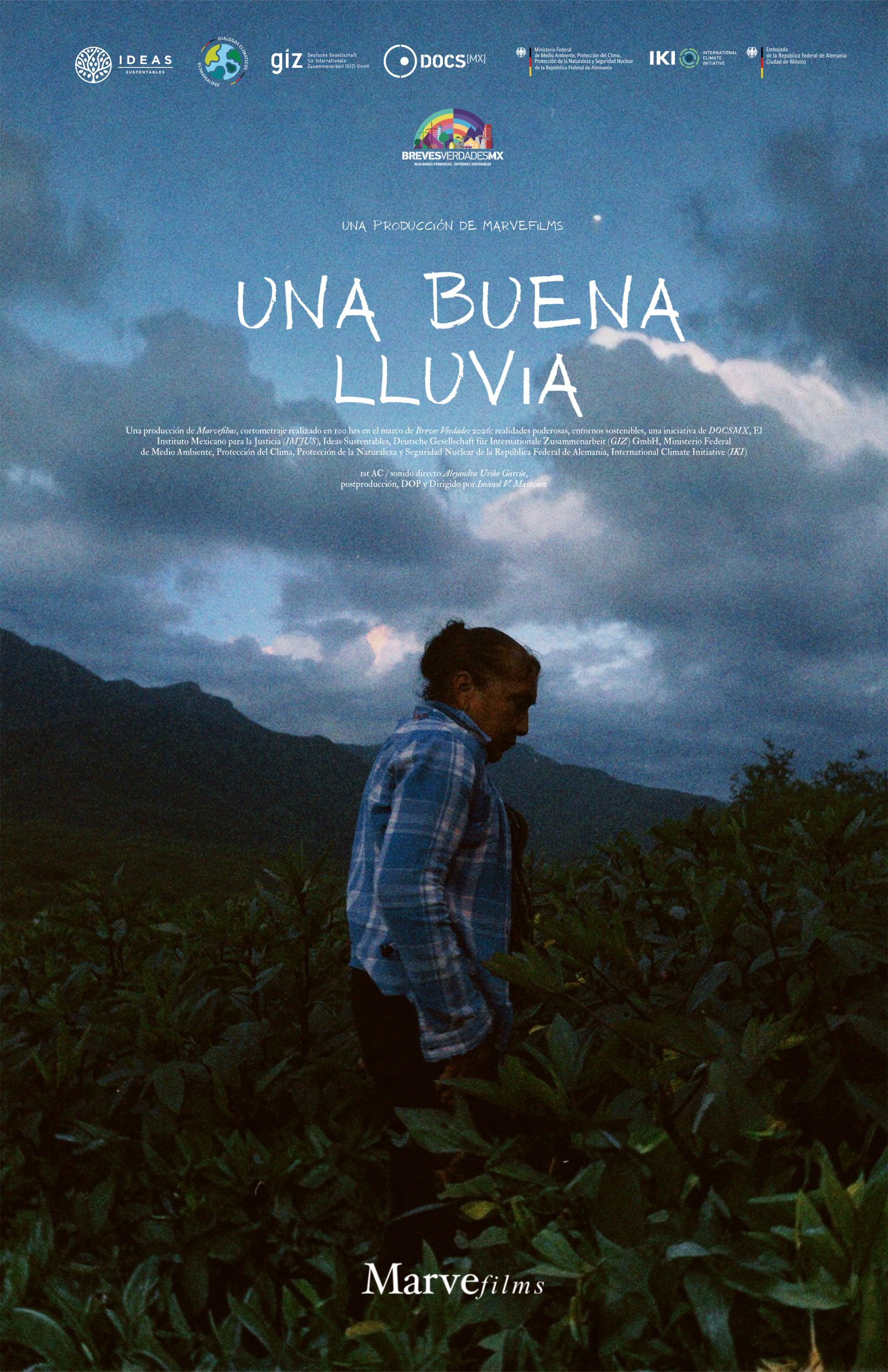 Póster de Una buena lluvia